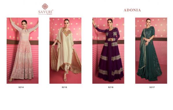 Sayuri Adonia Silk Designer Ready Made Collection